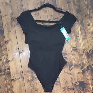 Black Sammi Cut Out Bodysuit